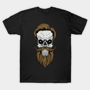 beard skull T-Shirt